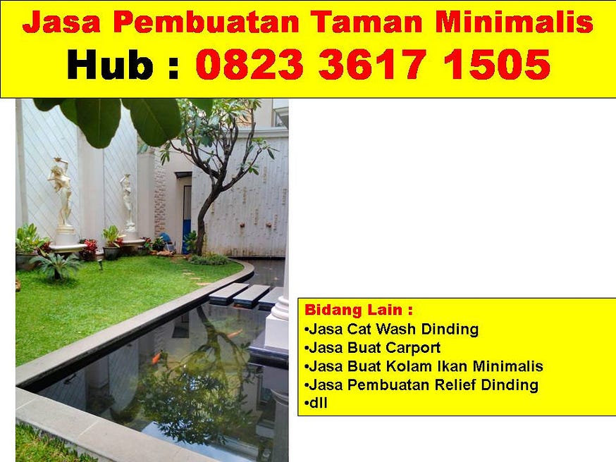 0823 3617 1505 Harga Pembuatan Taman Air Mancur 0823 3617