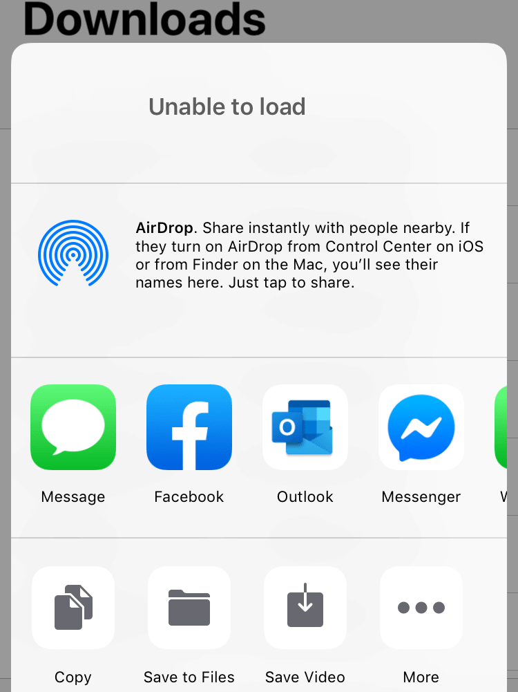 save video on iphone using dmanager