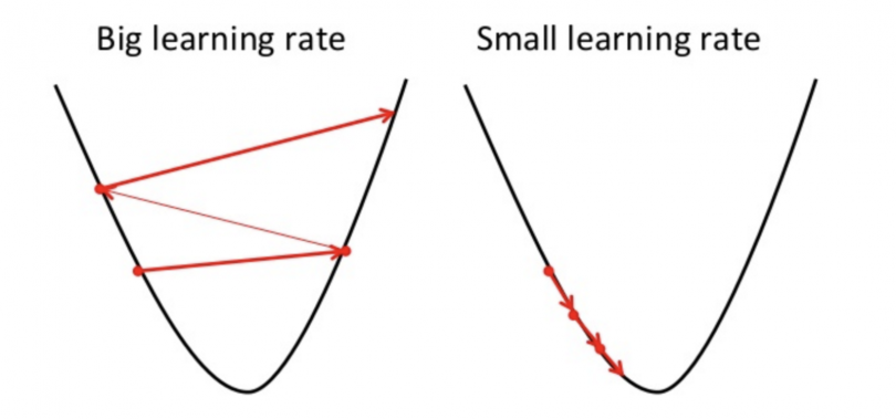 Figure 22: Different learning rates.