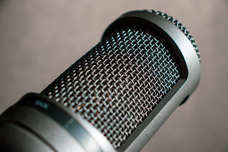 Professional looking microphone