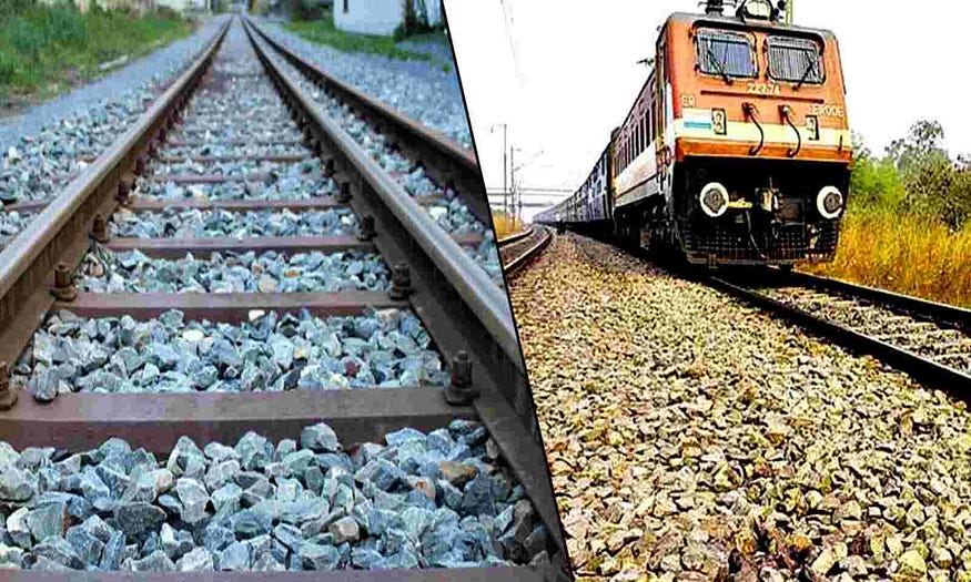 Why are there gravel stones between the train tracks? Is this the damage caused if they are not there?