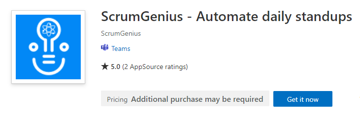 ScrumGenius is one of the best between Microsoft Teams Poll Apps for standup meetings