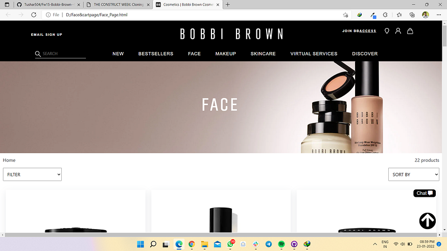 Landing Page
