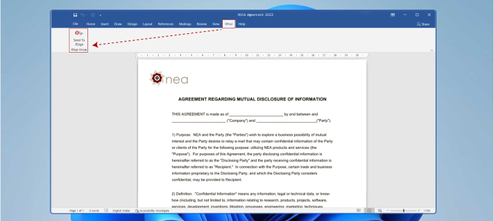 How to Sign a Word Document with RApp