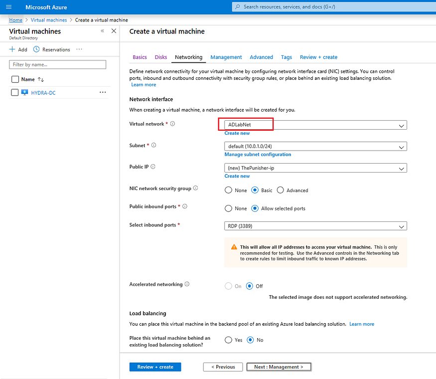 Crear laboratorio de Active directory en azure 77 1*F0qoaZaVPcZHc5fBPN81sg