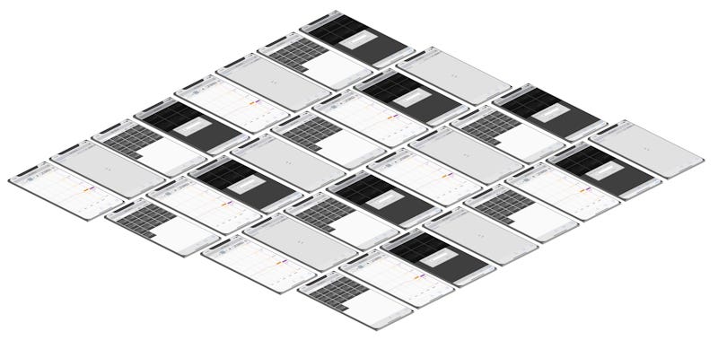 PDR 1000 web app rendering