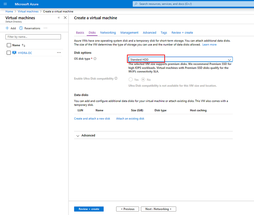 Crear laboratorio de Active directory en azure 76 1*JA3UbeNMjNHPhD6kL3 wbA