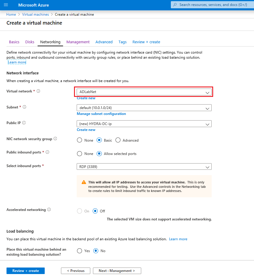 Crear laboratorio de Active directory en azure 23 1*KwJSwF1Jt1Dsdqu2q UTMA