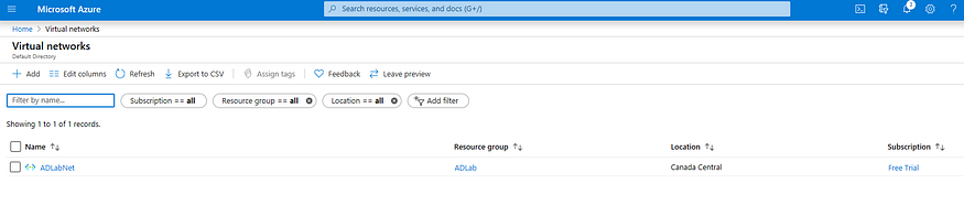 Crear laboratorio de Active directory en azure 15 1*Ov1fjZJNOMUB kRZJR5wMQ
