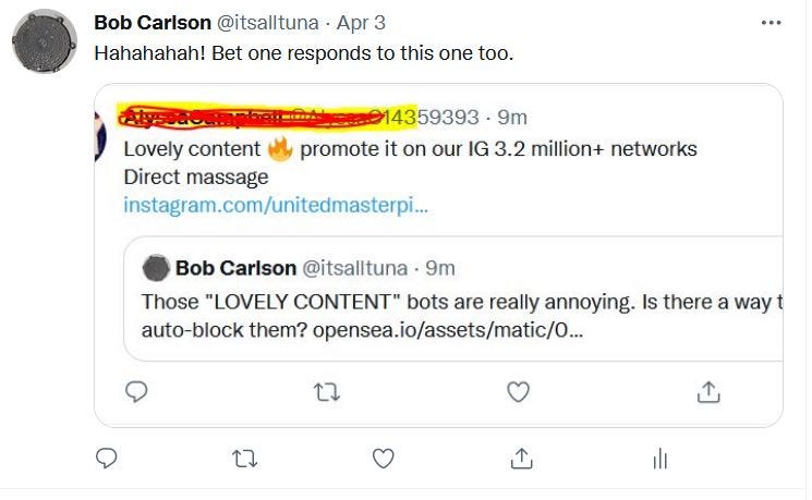 Tweet about tweet-bots