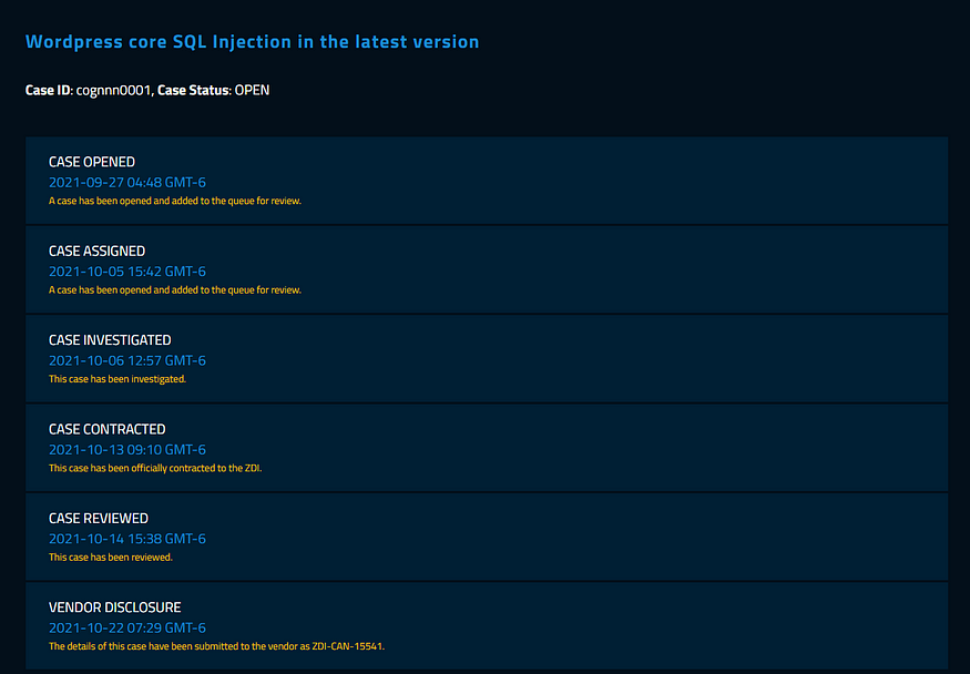 Chi tiết về lổ hổng nguy hiểm SQL Injection in WordPress Core (CVE-2022–21661)