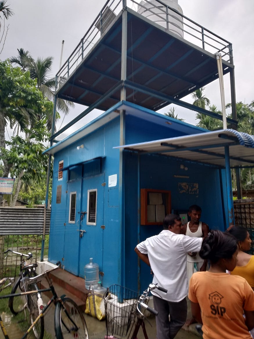 The Water ATM in Nalbari. Image credit: Rohit Sar