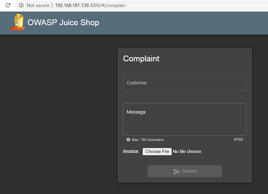 Beberapa kerentanan OWASP top 10 pada aplikasi OWASP Juice Shop