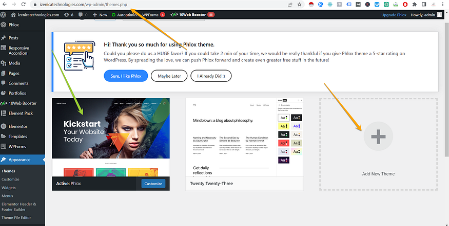 Pic source : IZenica Technologies LLC WordPress