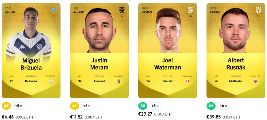 A few of my limited cards