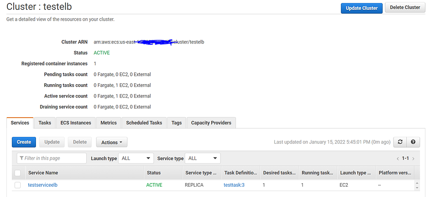 Configure EC2 Service