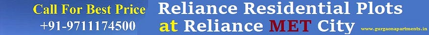 Reliance Residential Plots at Reliance MET