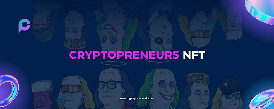 Cryptopreneurs nft with pictures of the collectibles