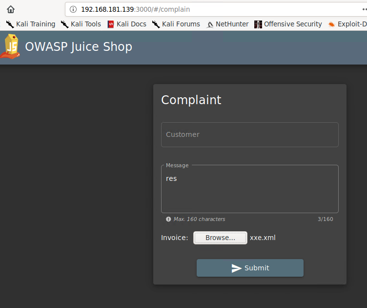 Beberapa kerentanan OWASP top 10 pada aplikasi OWASP Juice Shop