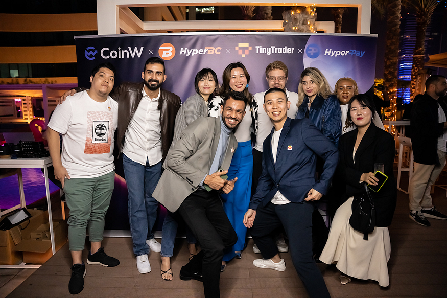 CoinW hosts Web 3 Private Drinks. Kicking off offline events in 2023
