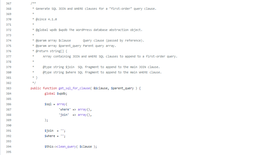 Chi tiết về lổ hổng nguy hiểm SQL Injection in WordPress Core (CVE-2022–21661)