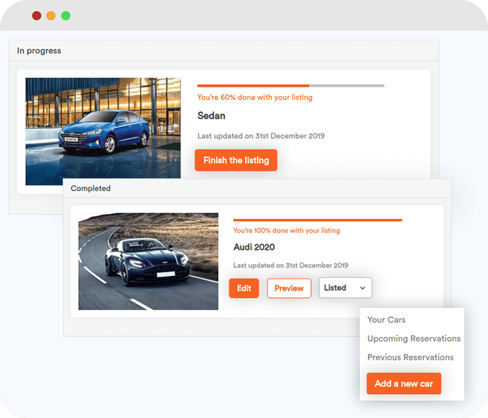 Car rental script — RentALL Cars