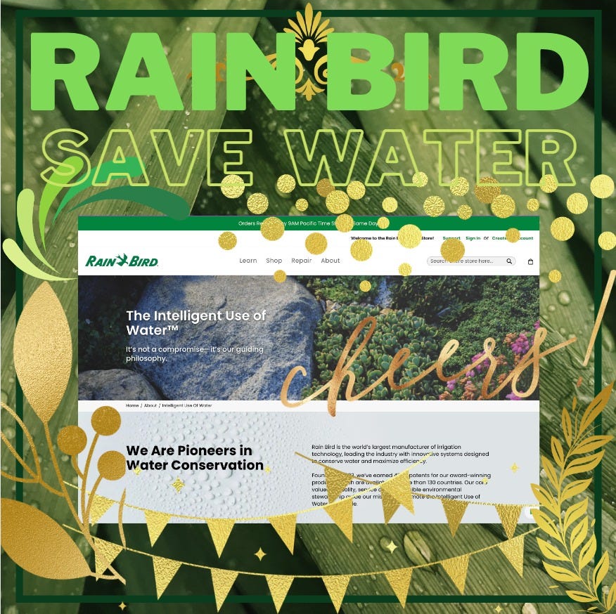 Rainbird and the Changing Weather — How to Manage a New Kind of Horticultural Revolution