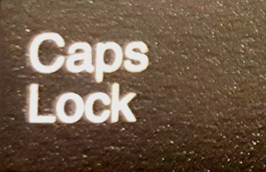Inadvertently Typing With the Caps Lock On by Joseph Yossarian Medium