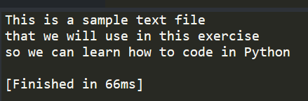How to open/read files in Python. When I first started practicing ... image.