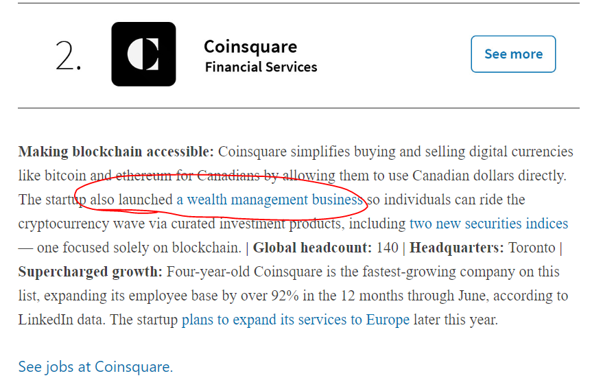 Coinsquare Raises 10 5 Million Series A By Jae Duk Seo Medium