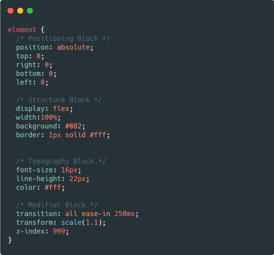 CSS Structure for easy review and fast writing | by Alex T. Salgado ...