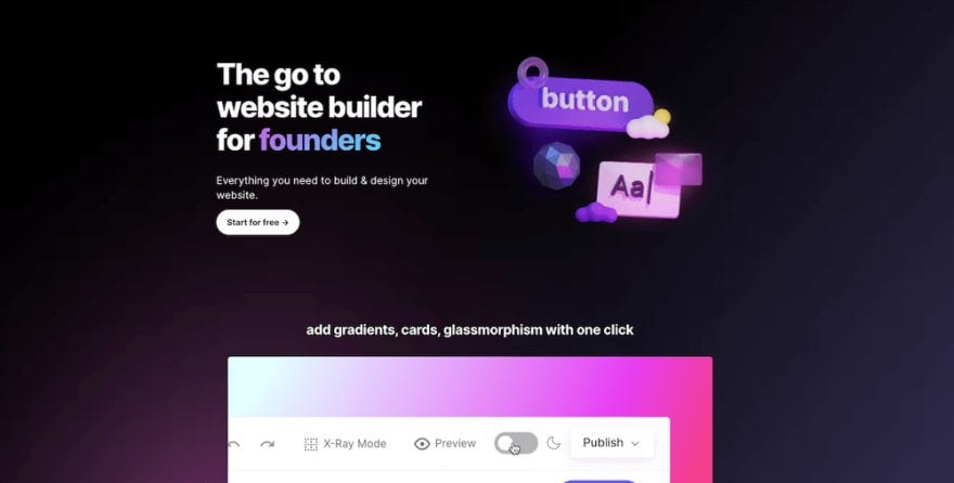 Typedream | Made with Next JS. Create a beautiful website in minutes ...
