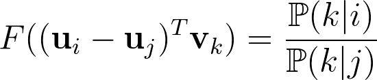 formula linear operations on their word vectors