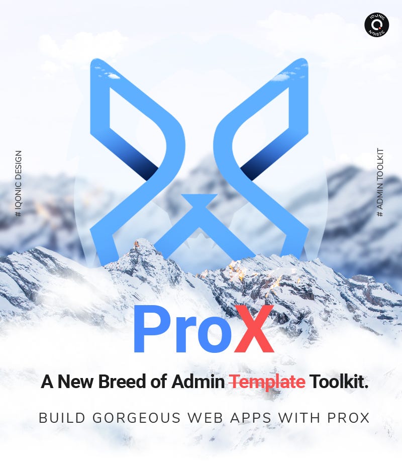 Multipurpose VueJS, HTML, SCSS Admin Template + Landing Pages | ProX | Iqonic Design