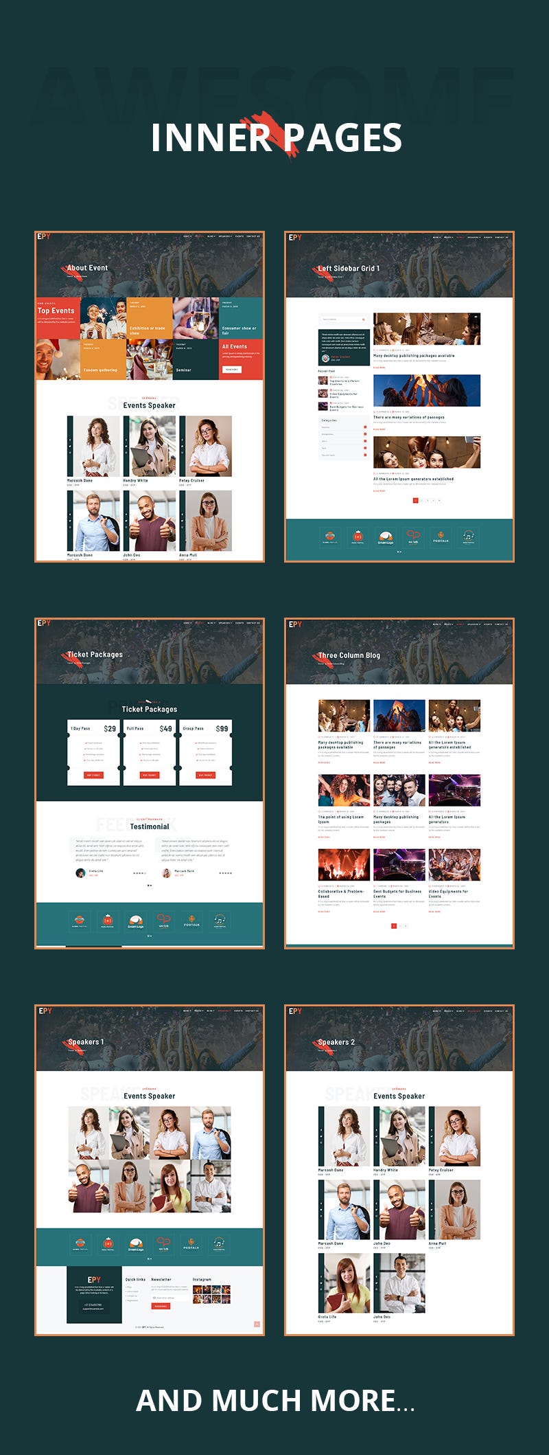 Event & Conference WordPress Theme | EPY | Iqonic Design