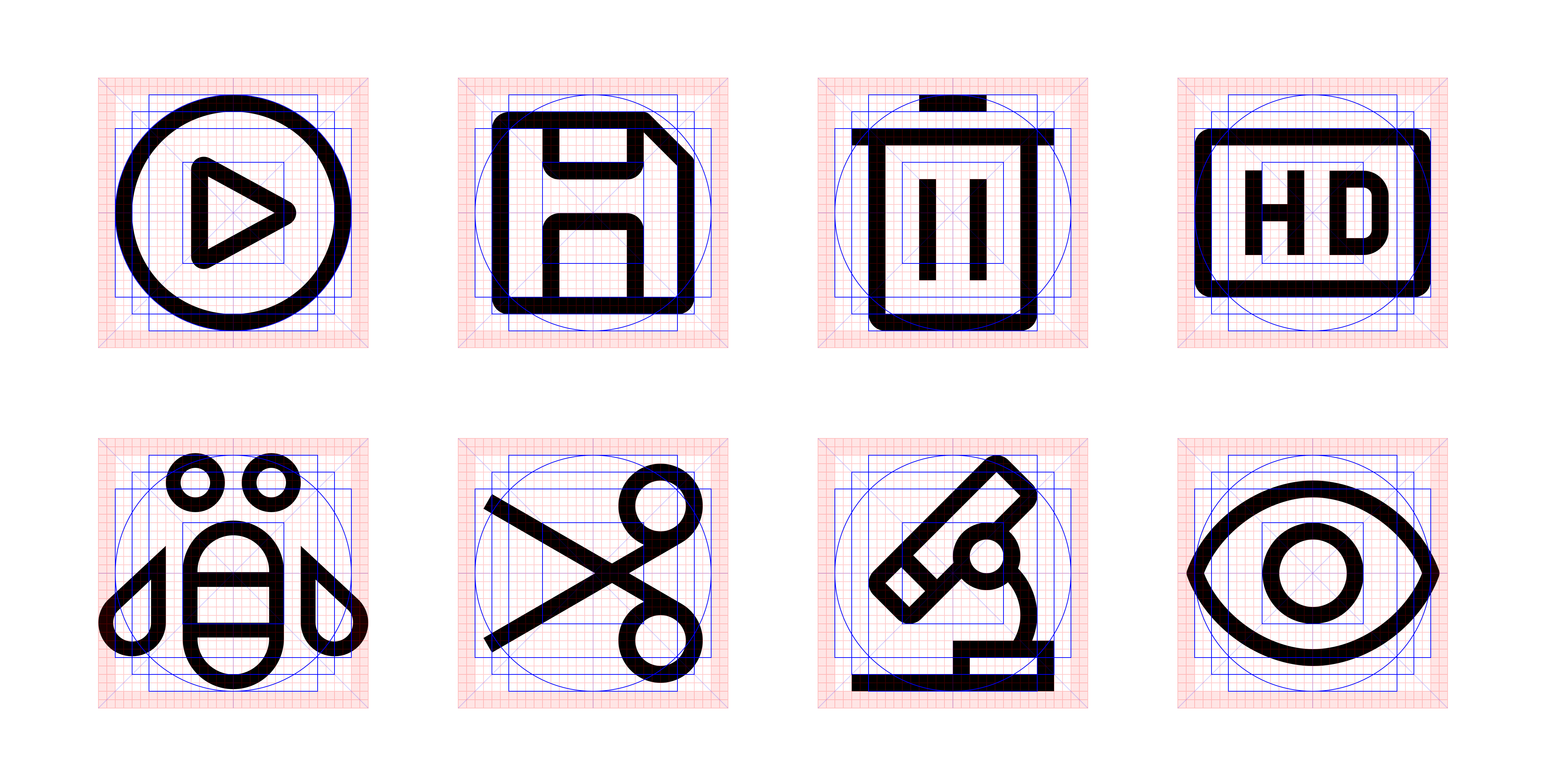 【图标网格】Icon Grids %26 Keylines Demystified - 图39
