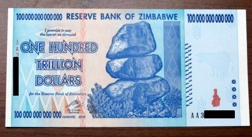 Tale Of Hundred Trillion Dollar Note Bhairav Khadke Medium Tale Of Hundred Trillion Dollar Note
