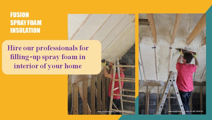 Improve Your Home with Spray Foam Insulation in Dublin by Fusion