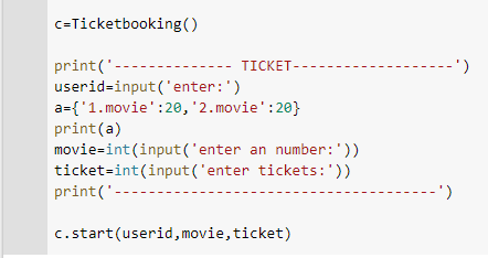Movie Ticket Booking.. Don’t we love movies??Lets try to code… | by ...