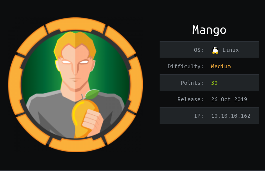 Hackthebox walk-through of Mango box@10.10.10.162. | by Chandan Singh ...