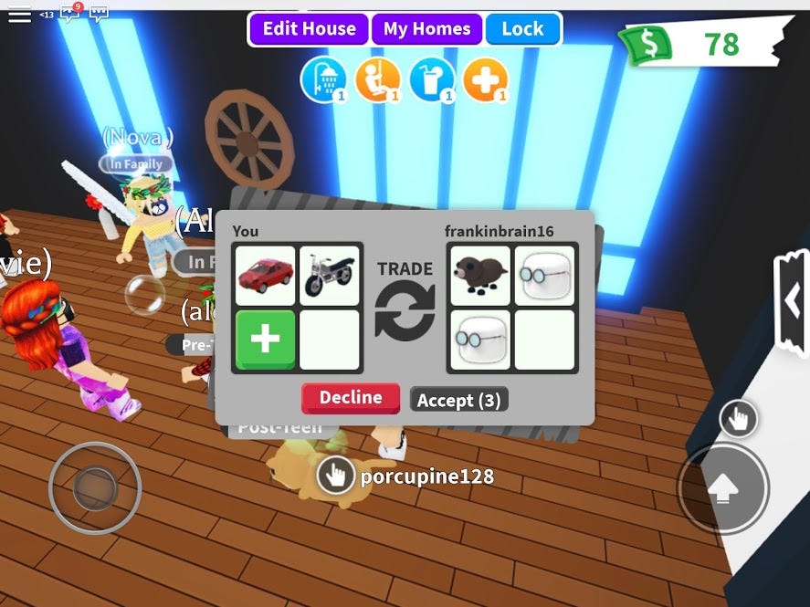 Roblox Adopt Me Inventory Bad