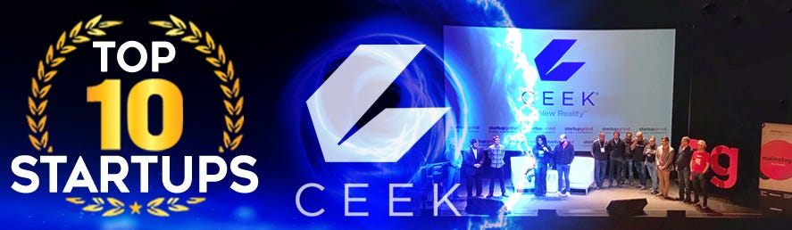 Ceek Vr Chosen As One Of Top 10 Growth Startups Worldwide By Ceek Medium