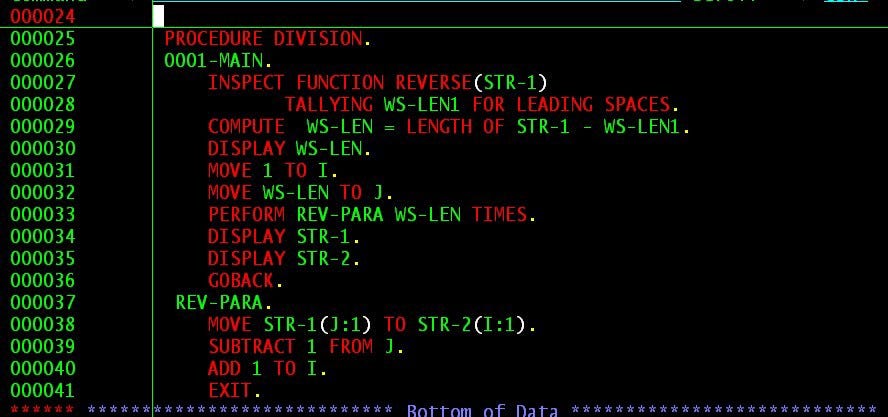 The COBOL Programming Language From Modern High Development Velocity 