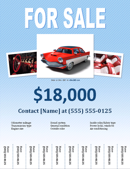 Car For Sale Flyer Templates Are You Planning To Sell Your Car Here 