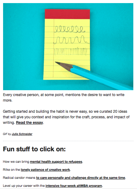 How To Make Your Email Newsletter Stand Out By Prosper For Purpose Medium How To Make Your Email Newsletter Stand Out By Prosper For Purpose Medium
