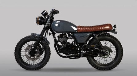 scrambler motorbike 125cc