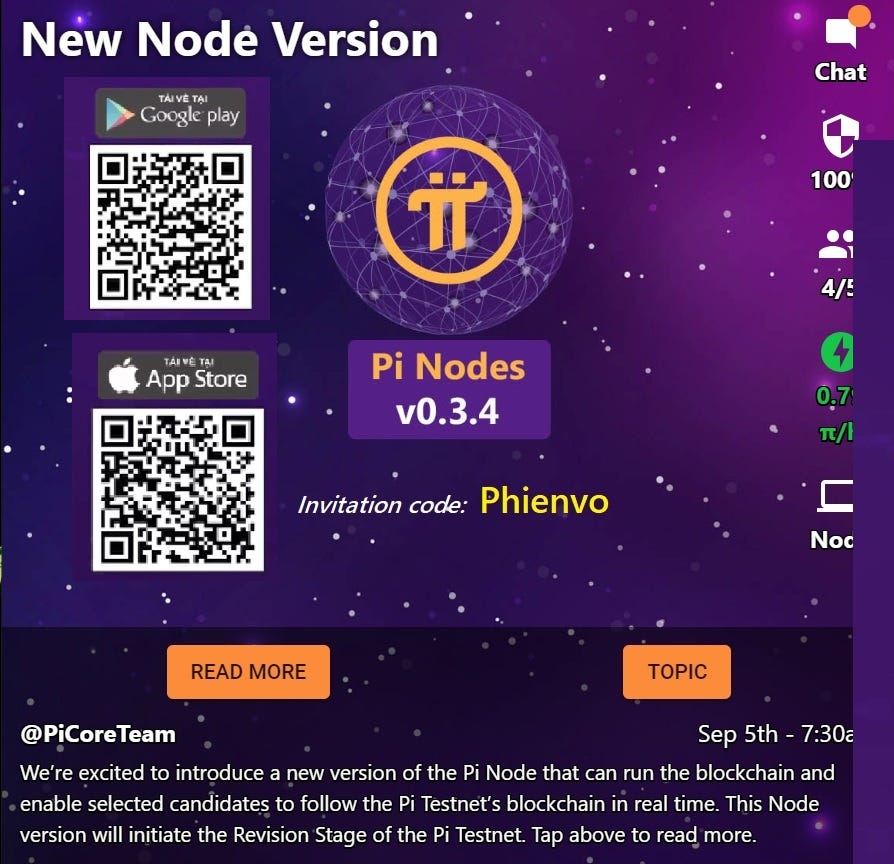 update node version update node version