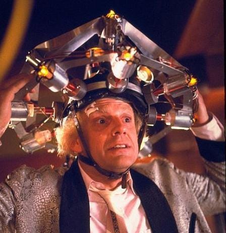 Great Characters Dr Emmett Brown Back To The Future By Scott 