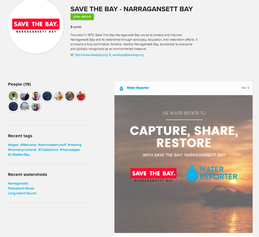 Water Reporter  Updates. Our development team’s latest updates… by