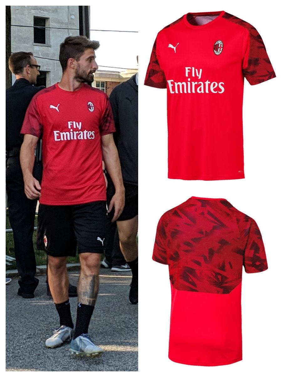 uniformes del milan 2019